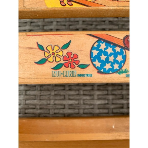 Vintage Wood Nu-Line Child's Folding Chair/ Stepping Stool Combination - Picture 14 of 15